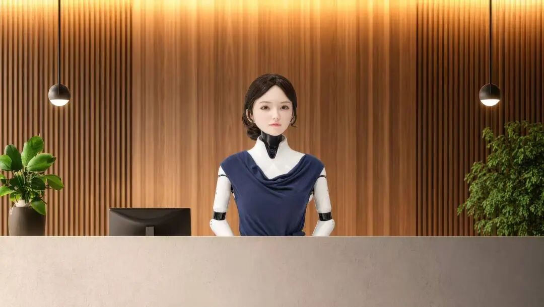 数字华夏“夏澜R03”第三代仿生人形机器人